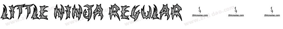 little ninja Regular字体转换